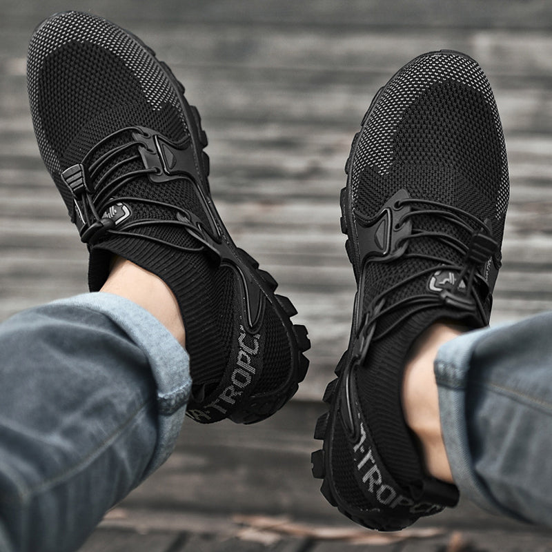 Men's Brand Hiking Shoes Outdoor Shoes Waterproof Non-slip Nnti-sprain