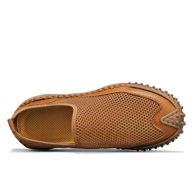 Mens Slip on Canvas Loafers Casual Shoes Sneakers Comfy Walking Slipers Shoes Pain Relief for Men Black Fashion Breathable Loafers