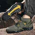 Men's Brand Hiking Shoes Outdoor Shoes Waterproof Non-slip Nnti-sprain