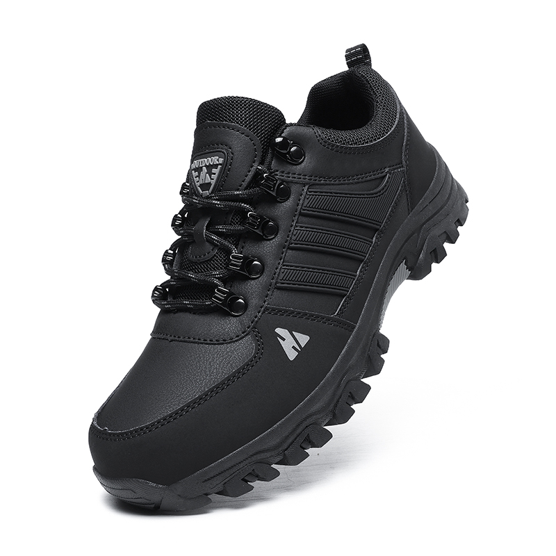 (💥Hot-Selling : 70% OFF Sale!🔥) Men’s Leather Hiking & Outdoor Shoes – Orthopedic Comfort, Non-Slip, Lightweight, Breathable, Durable 3 Years