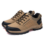 (💥Hot-Selling : 70% OFF Sale!🔥)Men’s Leather Hiking & Outdoor Shoes – Orthopedic Comfort, Non-Slip, Lightweight, Breathable, Durable 3 Years