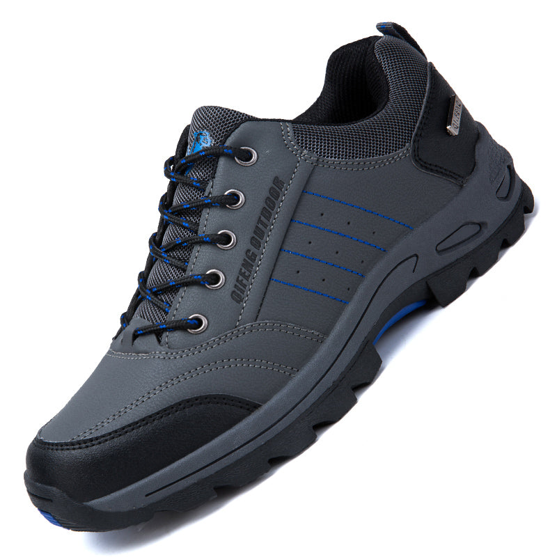 (💥Hot-Selling : 70% OFF Sale!🔥)Men’s Leather Hiking & Outdoor Shoes – Orthopedic Comfort, Non-Slip, Lightweight, Breathable, Durable 3 Years